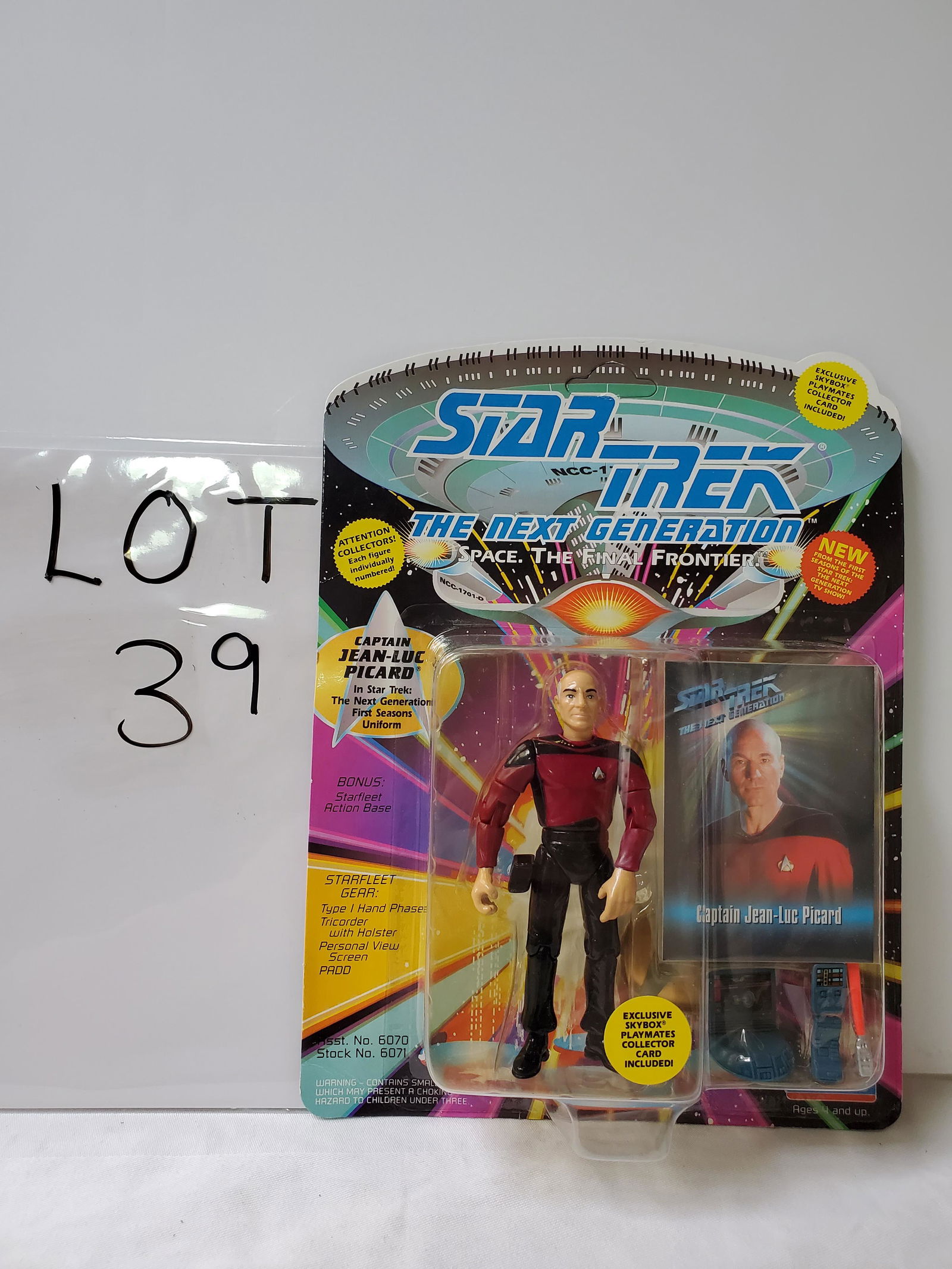 Playmates Star Trek The Next Generations Captain (1 of 3)