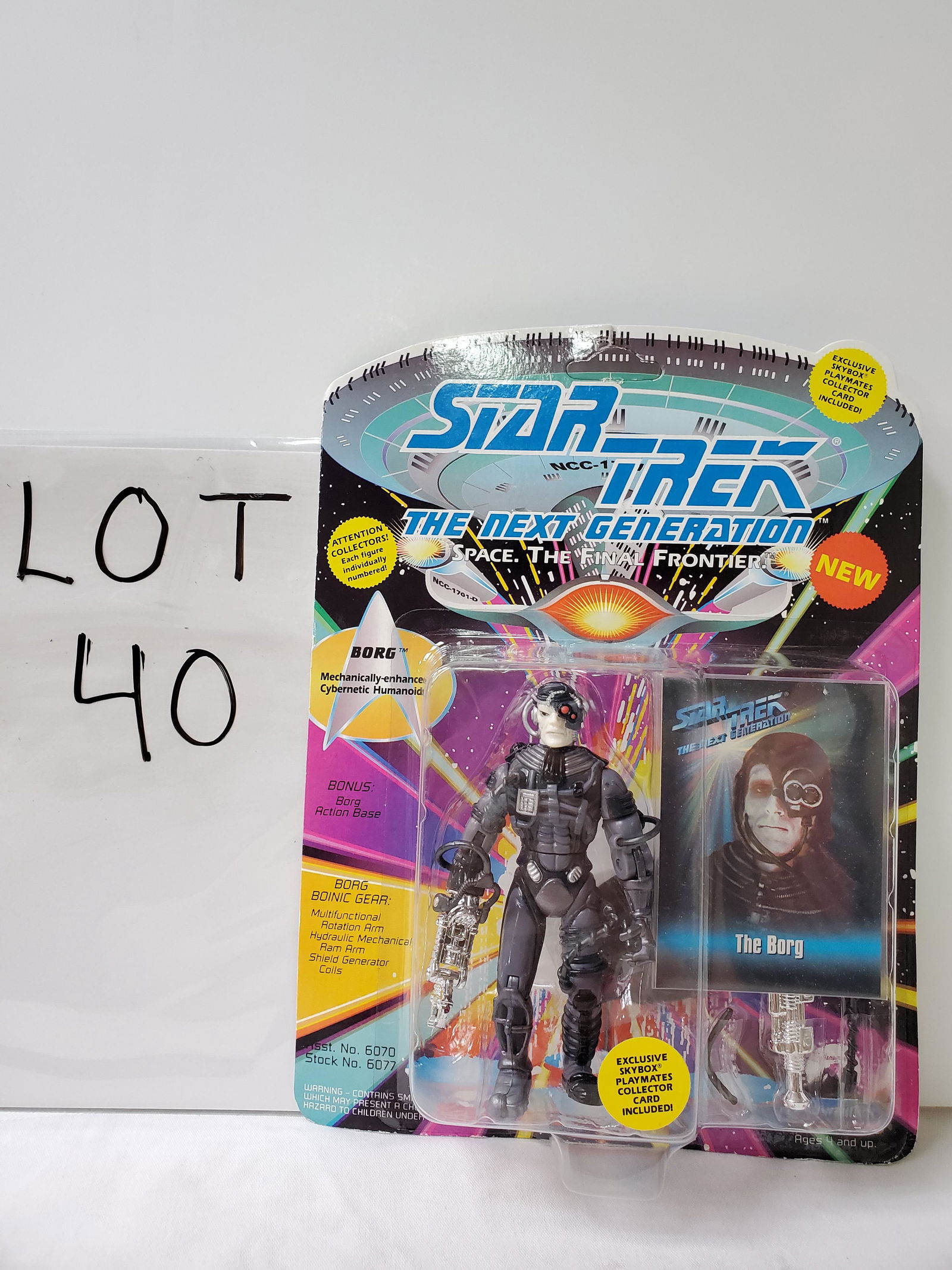 Playmates Star Trek The Next Generations Borg 6" Figure (1 of 3)