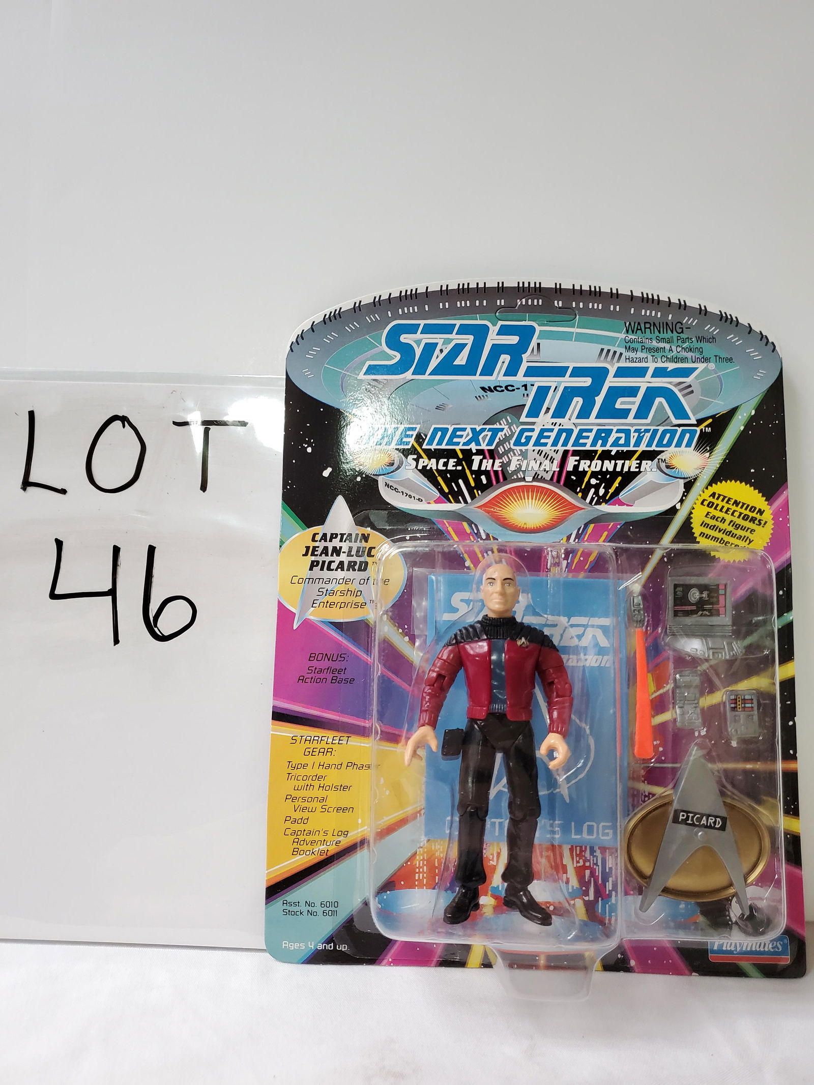 Playmates Star Trek The Next Generations Captain (1 of 3)