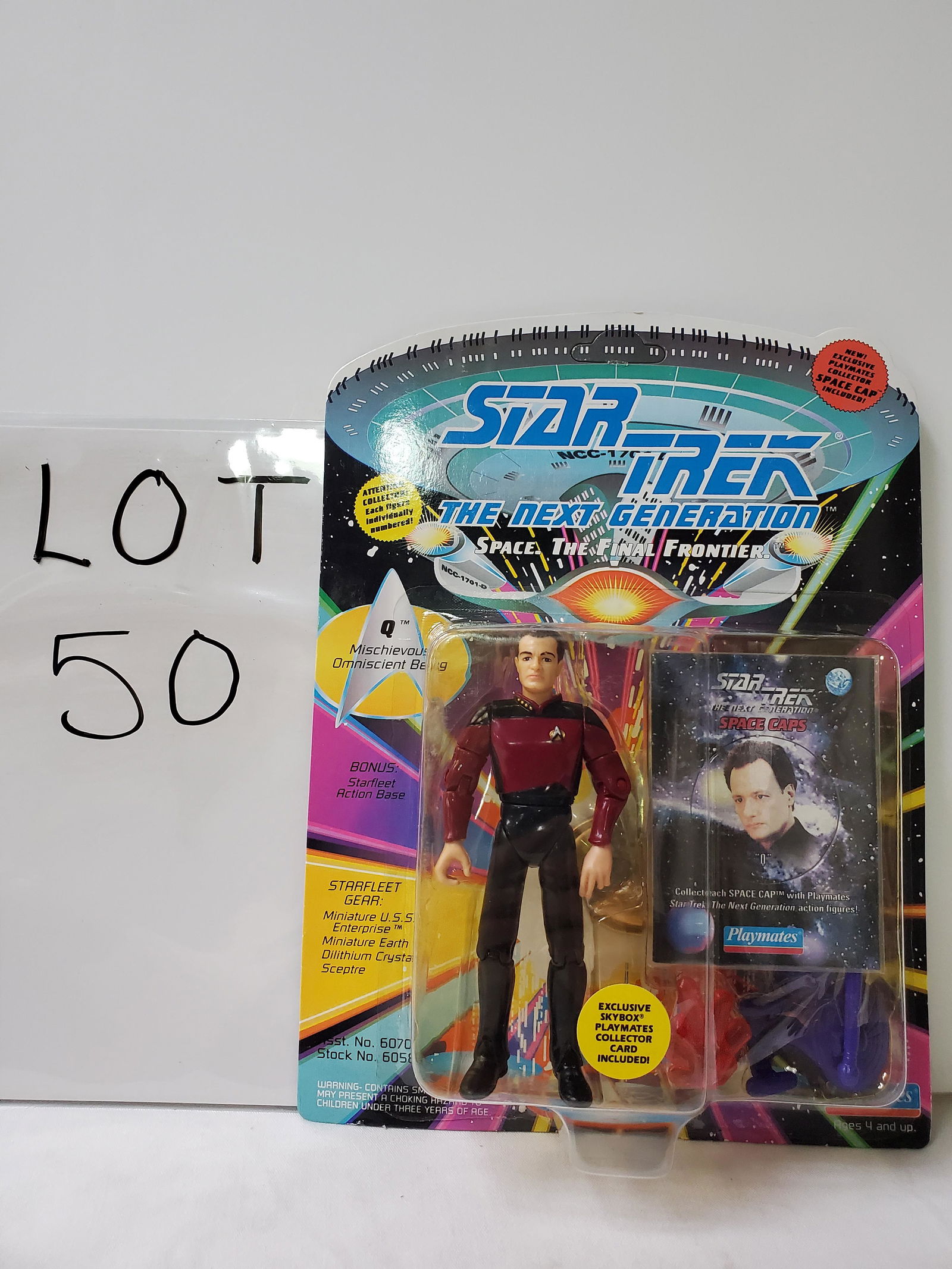 Playmates Star Trek The Next Generations Q 6" Figure (1 of 3)