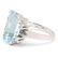 Aquamarine Diamond Ring - 2