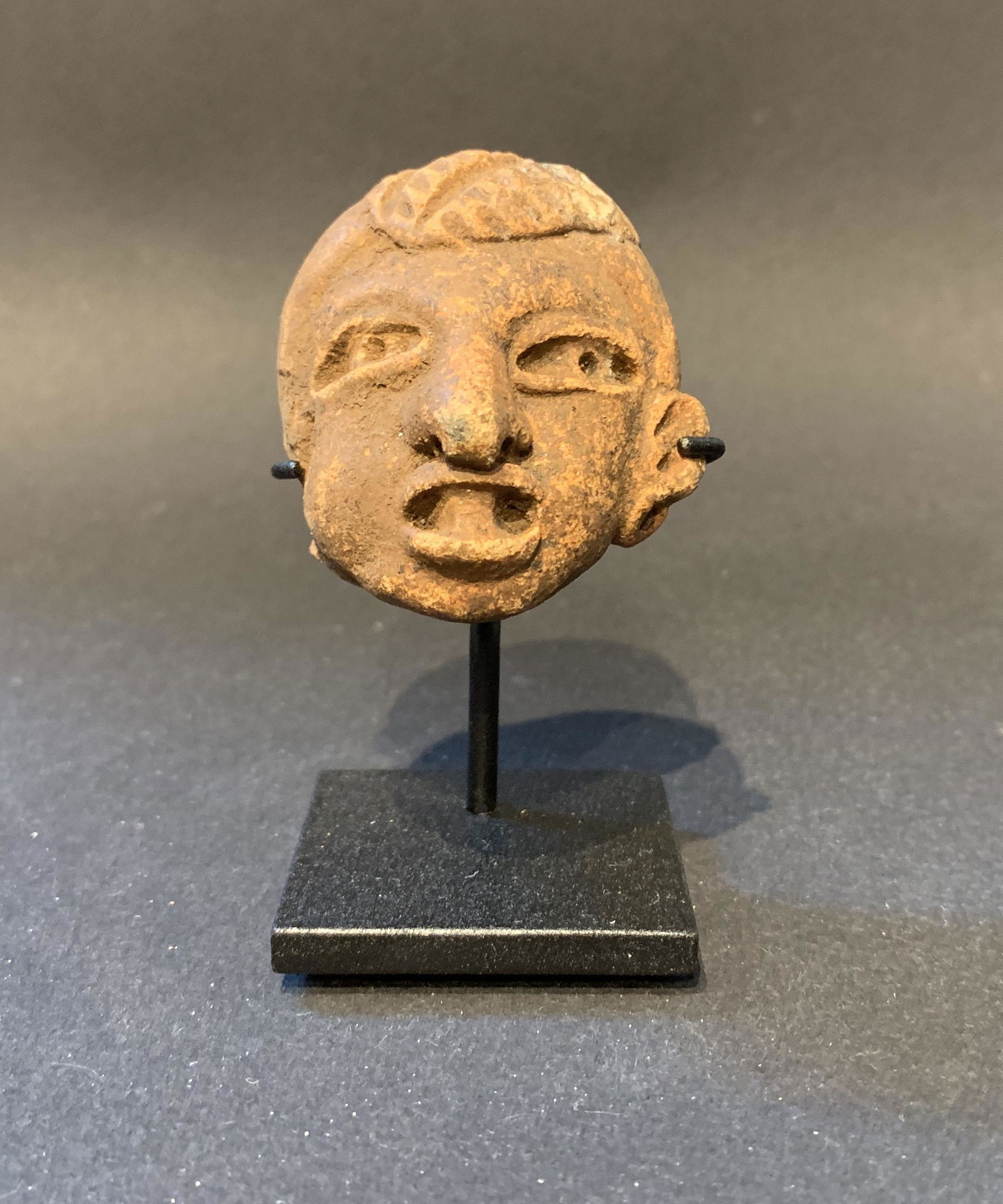 Olmec Head (crop offering)~. Pre-Colombian 1200 BC - 40 (1 of 5)