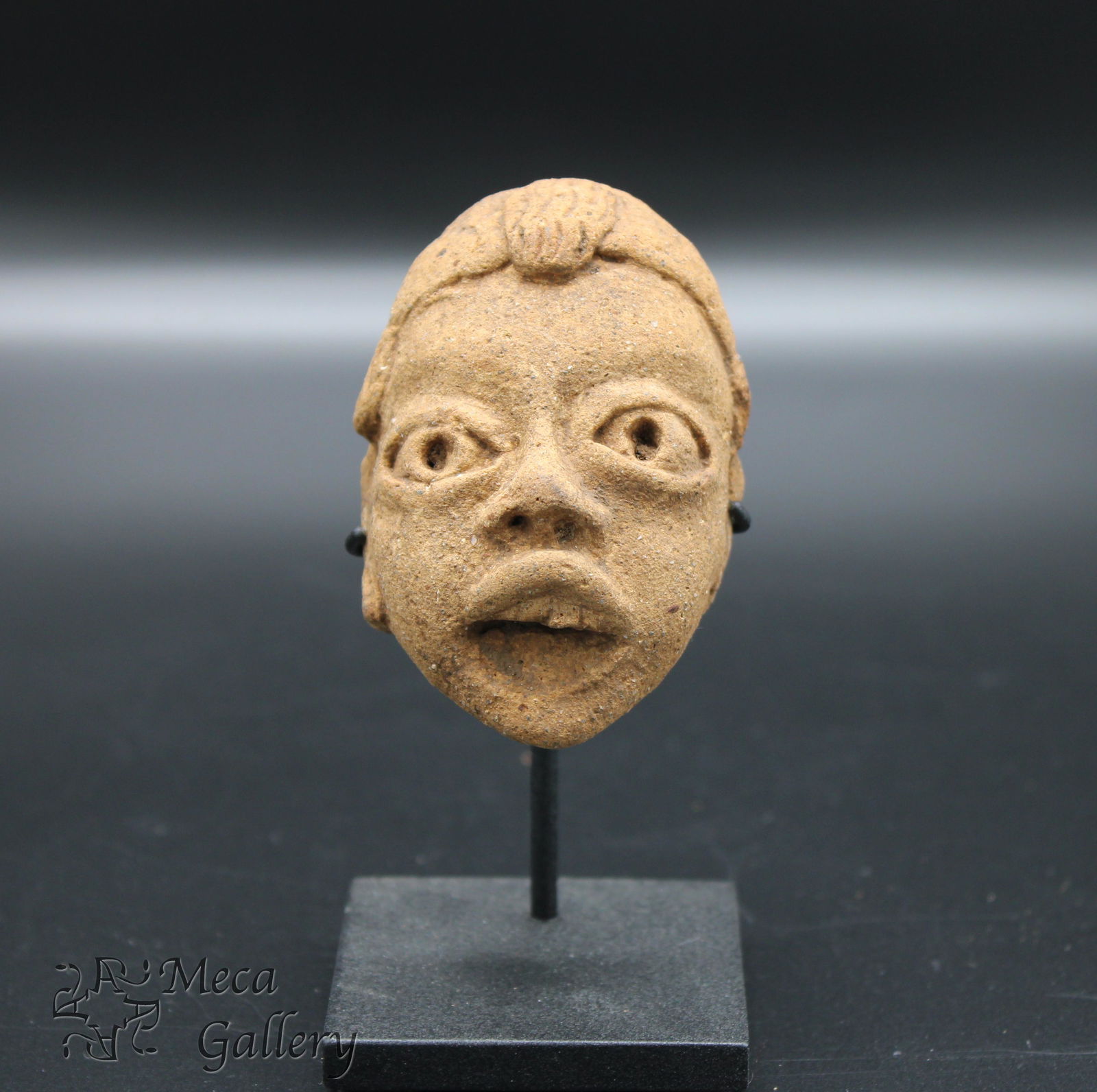 Olmec Head, Crop Offering, Pre-Colombian (1200-400 BC) (1 of 6)