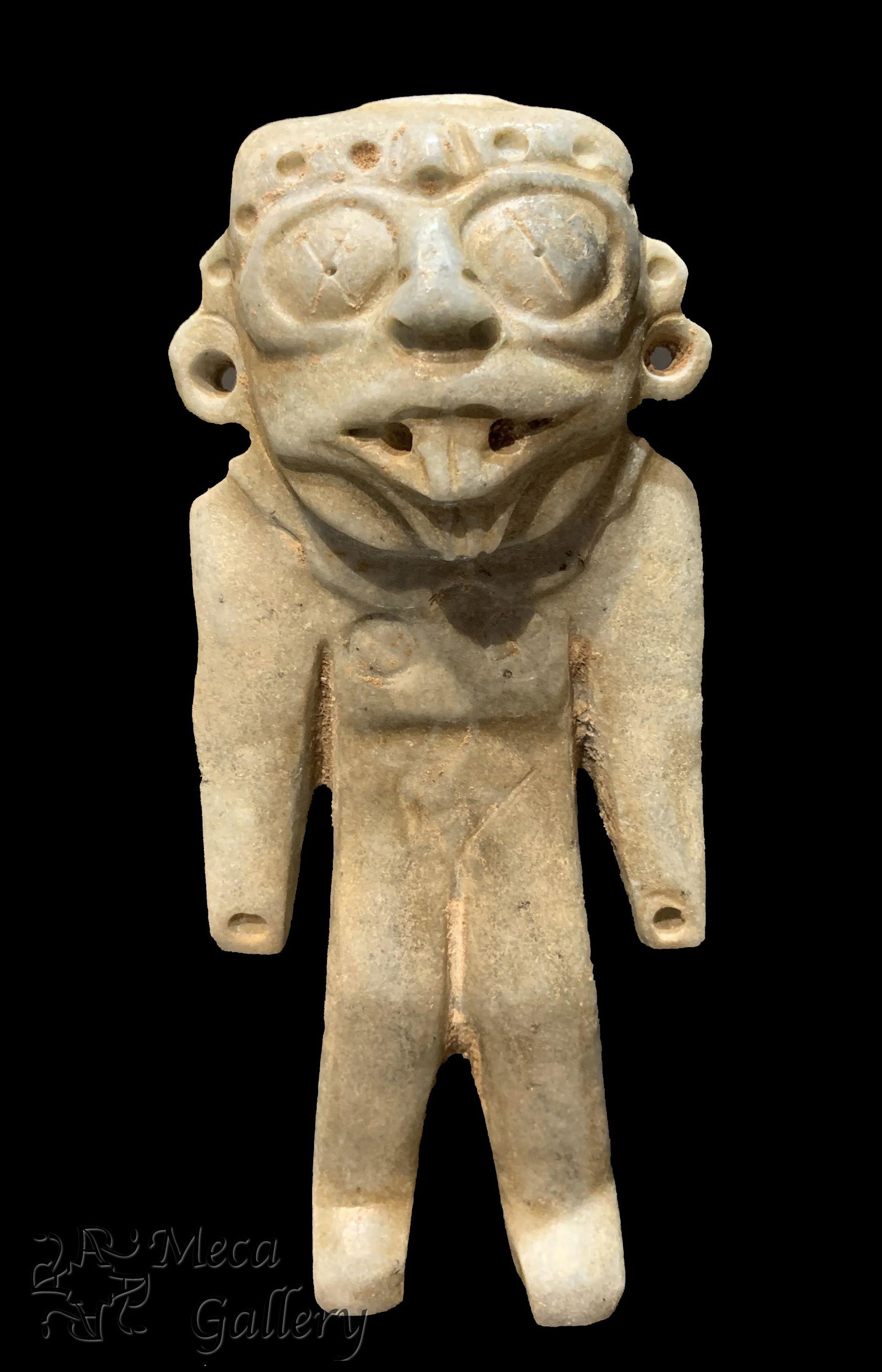 Pre-Classic Mayan Jade Shaman Figure (500-300 BC) (1 of 7)