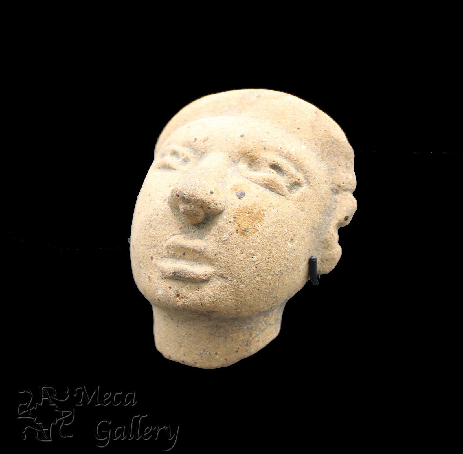 Olmec Head, Crop Offering, Pre-Colombian (1200-400 BC) (1 of 7)