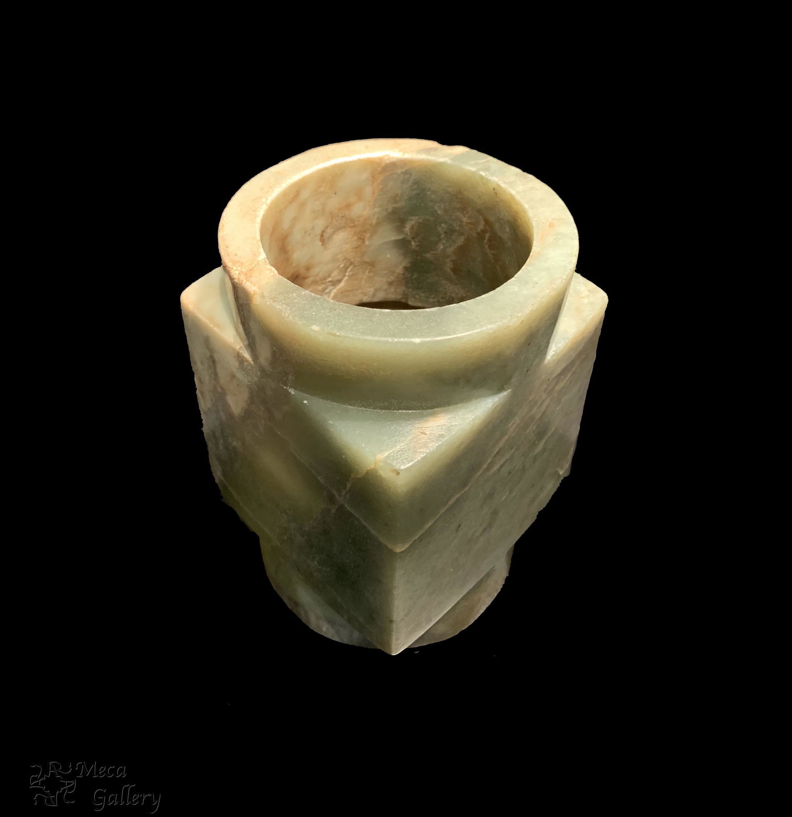 Chinese Jade Cong, Longshan Culture (3000-1900 BC) (1 of 15)