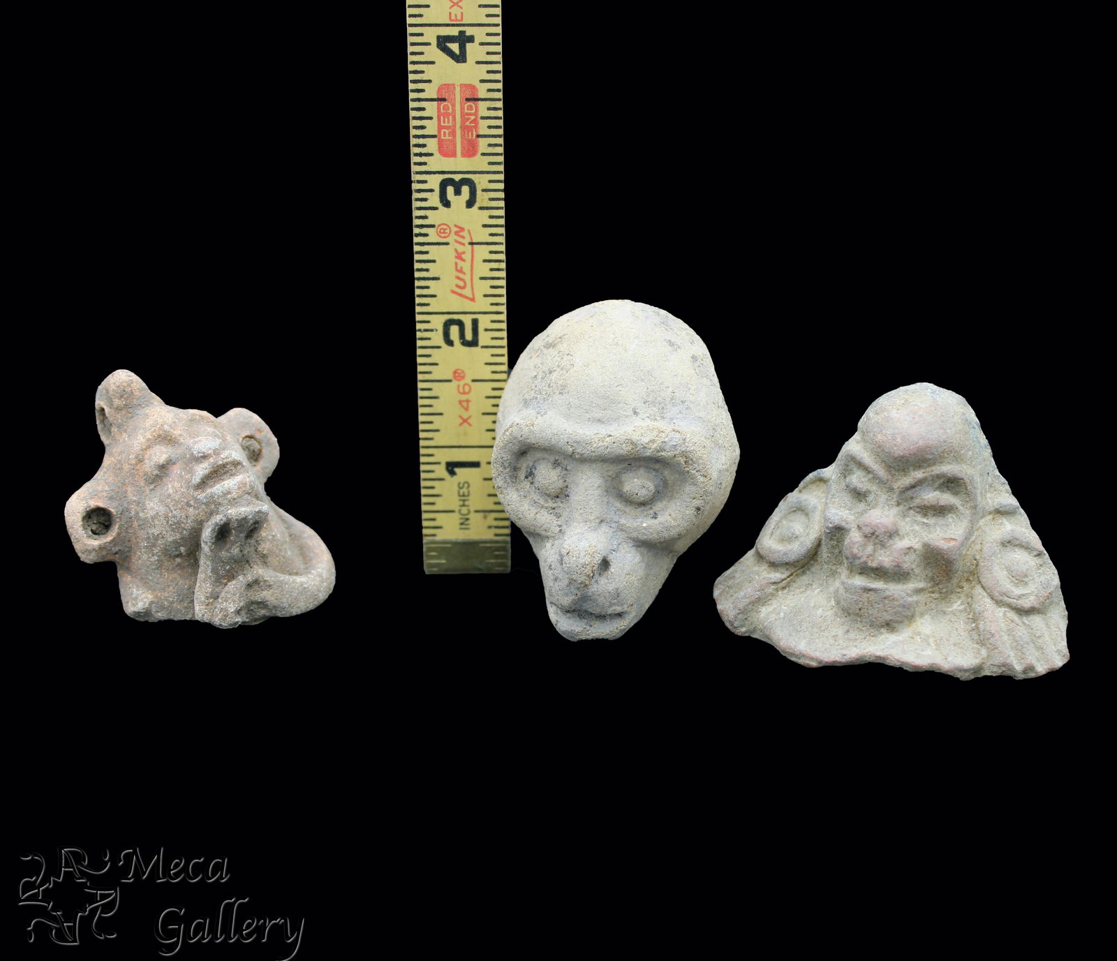 Mayan Ceramic Monkey Fragments (600-1100 AD) (1 of 4)