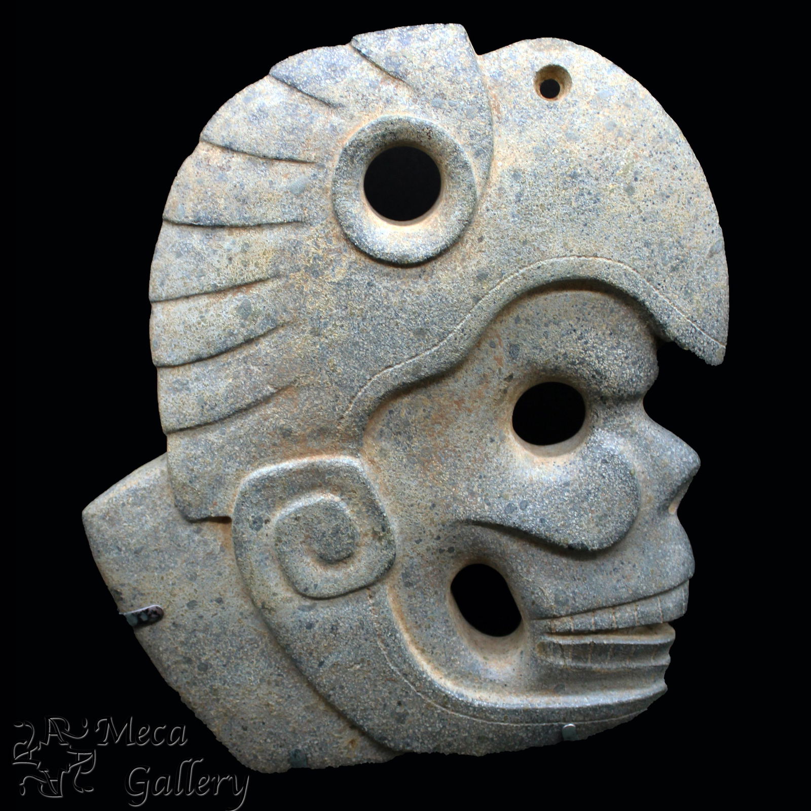 Veracruz Avian Skull Hacha (300-900 AD) (1 of 11)