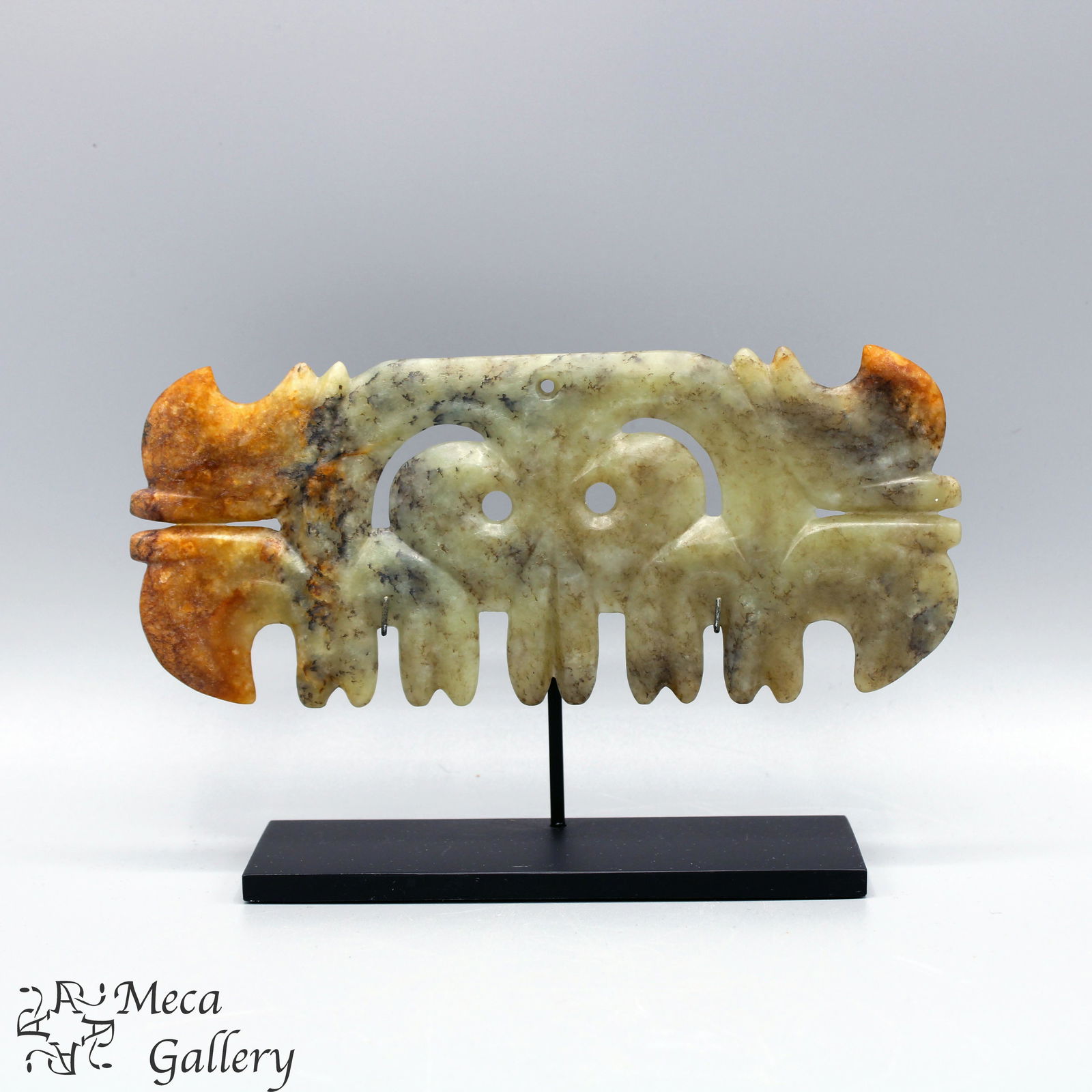 Hongshan Jade Animal Mask Ornament, COA~Dr Gu Fang (1 of 16)