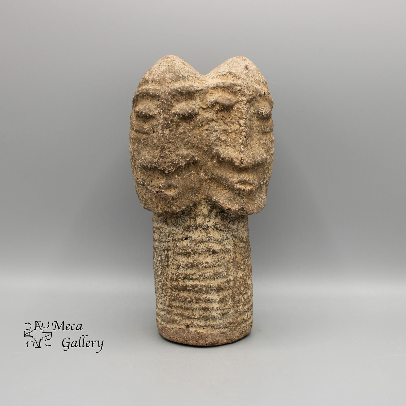 Dogon Stone Janus Heads, Mali (15th-16th c. AD) (1 of 13)