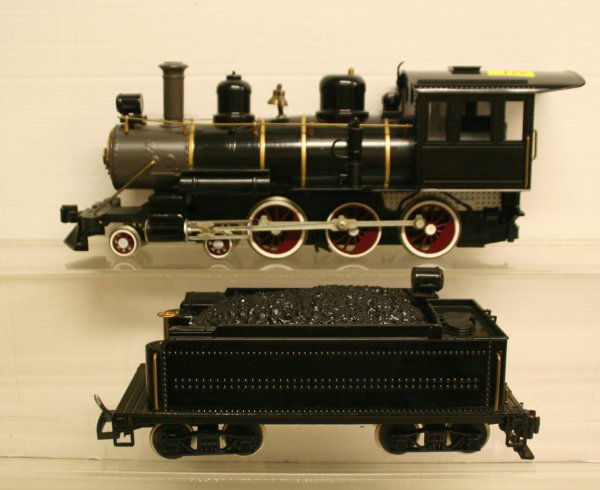 Bachmann 4-6-0 Undecorated Steam Engine And Tender: Bachmann 4-6-0 Undecorated Steam Engine And Tender With Truck Loose Due To Wrong Screws Exc Cond Grading:C7-Exc Box:N Consignee:CAR