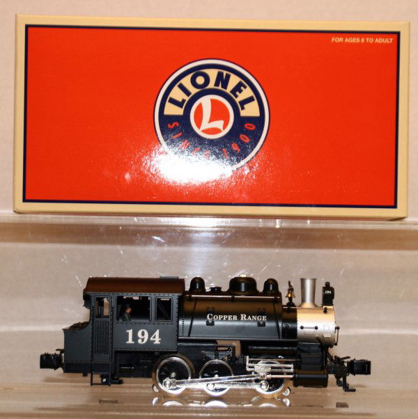 Lionel O-Gauge 6-28669 Copper Range 0-6-0 Locomoti: Lionel O-Gauge 6-28669 Copper Range 0-6-0 Locomotive NIB Grading: C9 New Box: Y