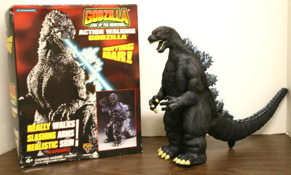 walking godzilla toy