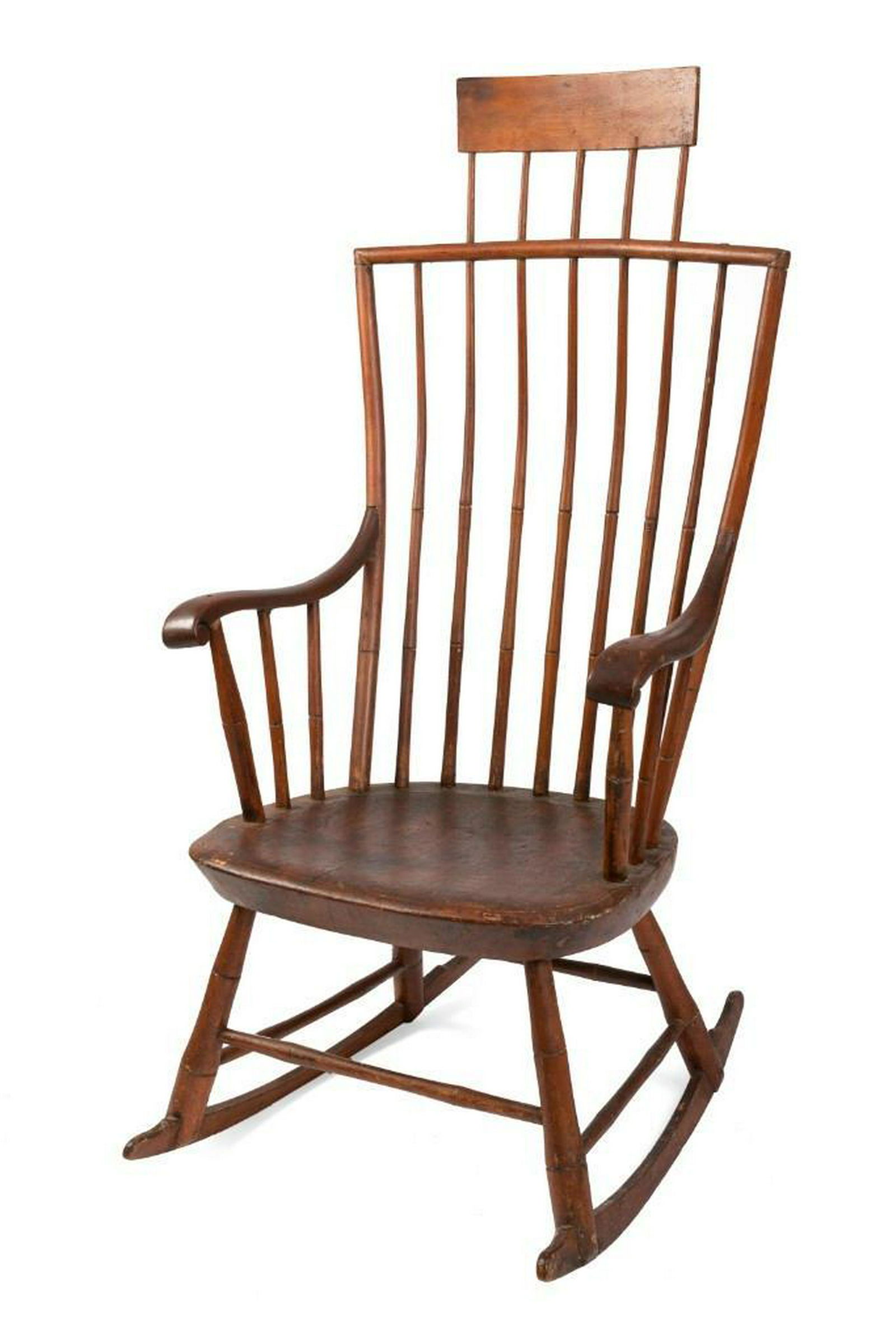 Comb Back Windsor Rocking Chair. - Sep 08, 2019 | Casco Bay Auctions in ME