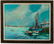 Wharf Scene With Sailboat and Dories.