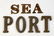 Two Sets of Brass Letters, 'Sea' and 'Port'