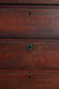 New England Red Painted Four Drawer Chest. - 3