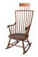 Comb Back Windsor Rocking Chair.