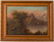 Mountain Landscape With Sailboats. American School,