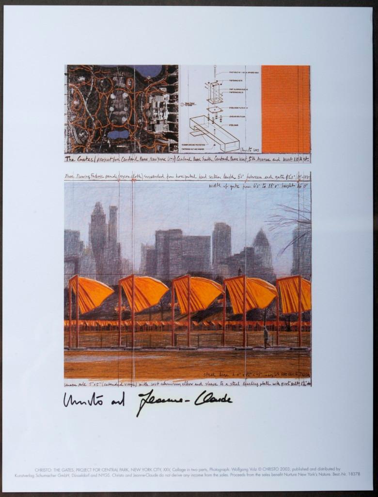 Christo: The Gates, Project For Central Park, New York (1 of 1)
