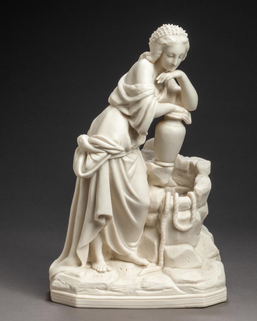 19th C. Parian Figure.: Height 13 1/2 inches.