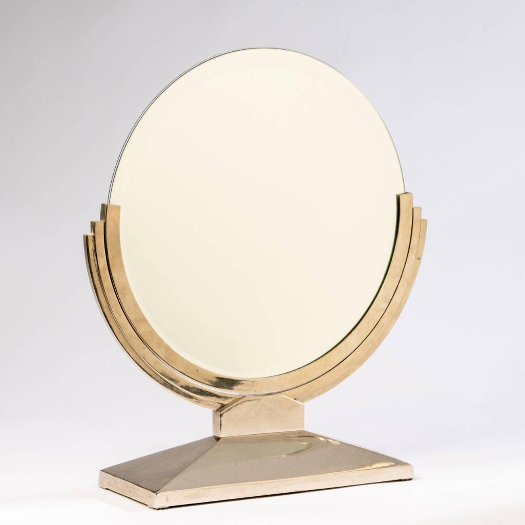 Art Deco Table Mirror.: Height 17 inches.