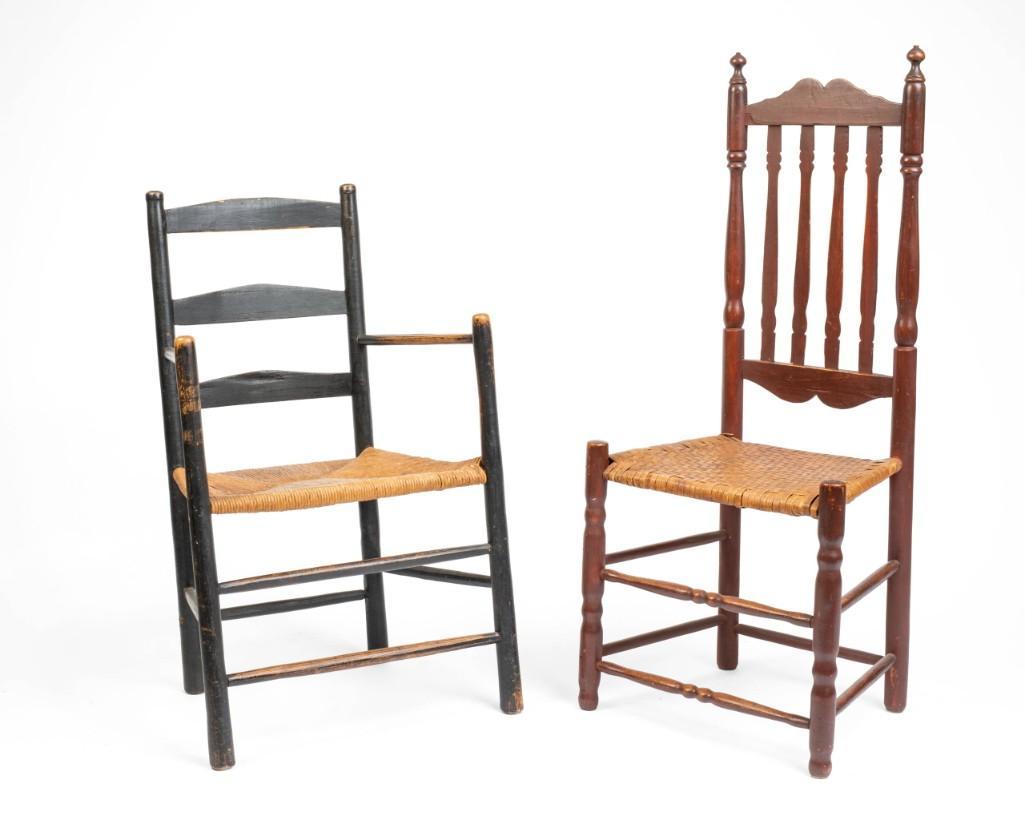 Two Country Chairs. (1 of 3)