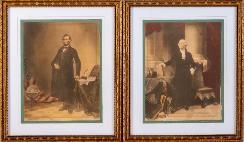 Two Presidential Lithographs. (1 of 3)