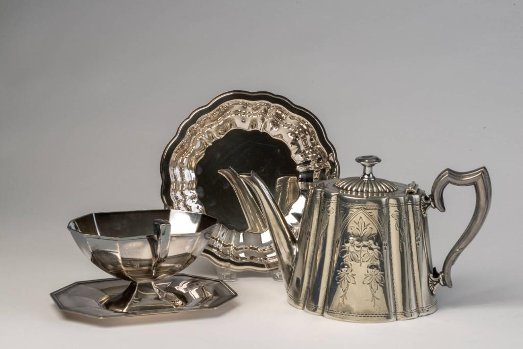 Group of Silverplate Items. (1 of 3)