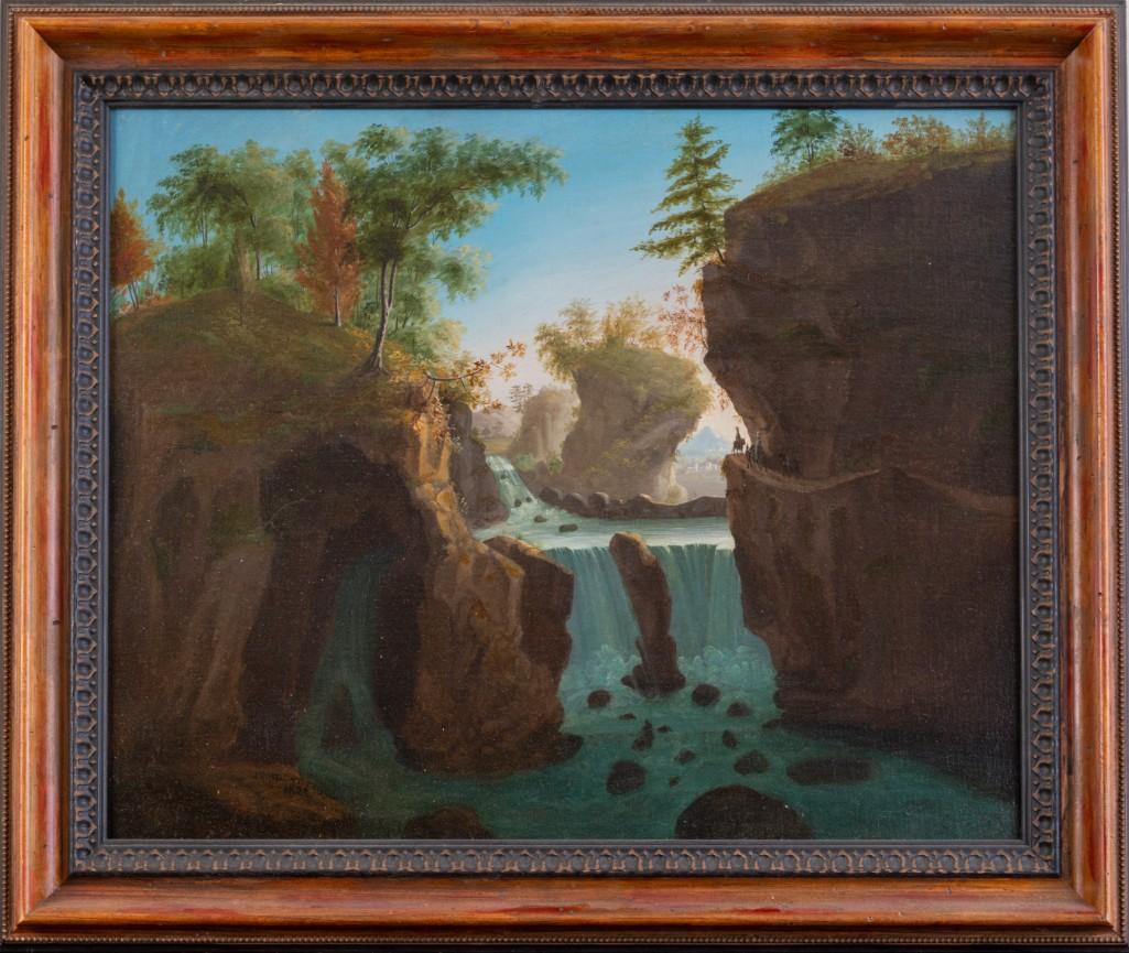 John S. Blunt. Fanciful Landscape With Falls. (1 of 5)