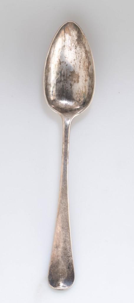 Dutch Silver Spoon, Circa 1830. (1 of 2)