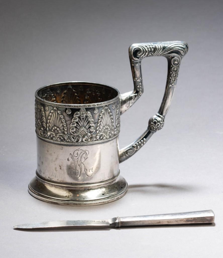 Two Russian Silver Pieces. (1 of 4)