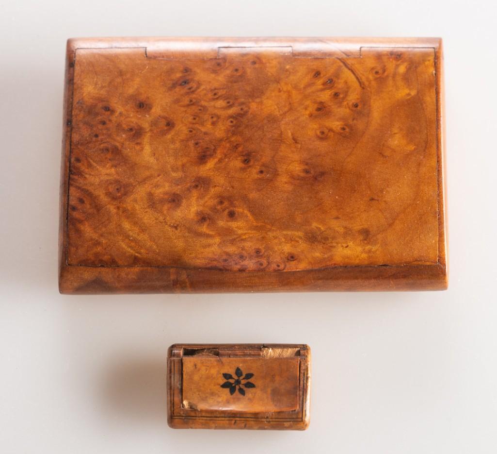 Birdseye Maple Box. (1 of 2)