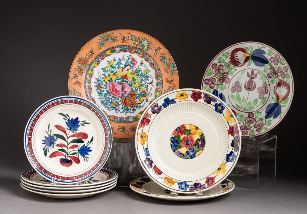 Group of Decorative Plates. (1 of 2)
