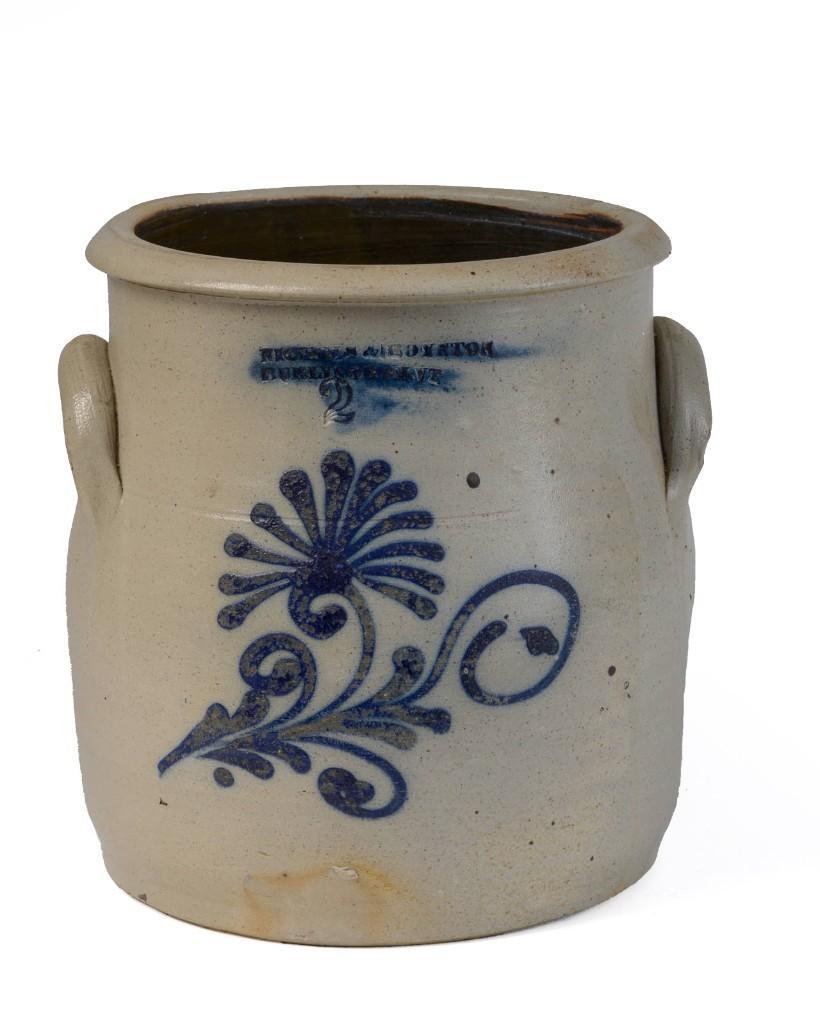 Nichols and Boynton Two Gallon Crock. (1 of 4)