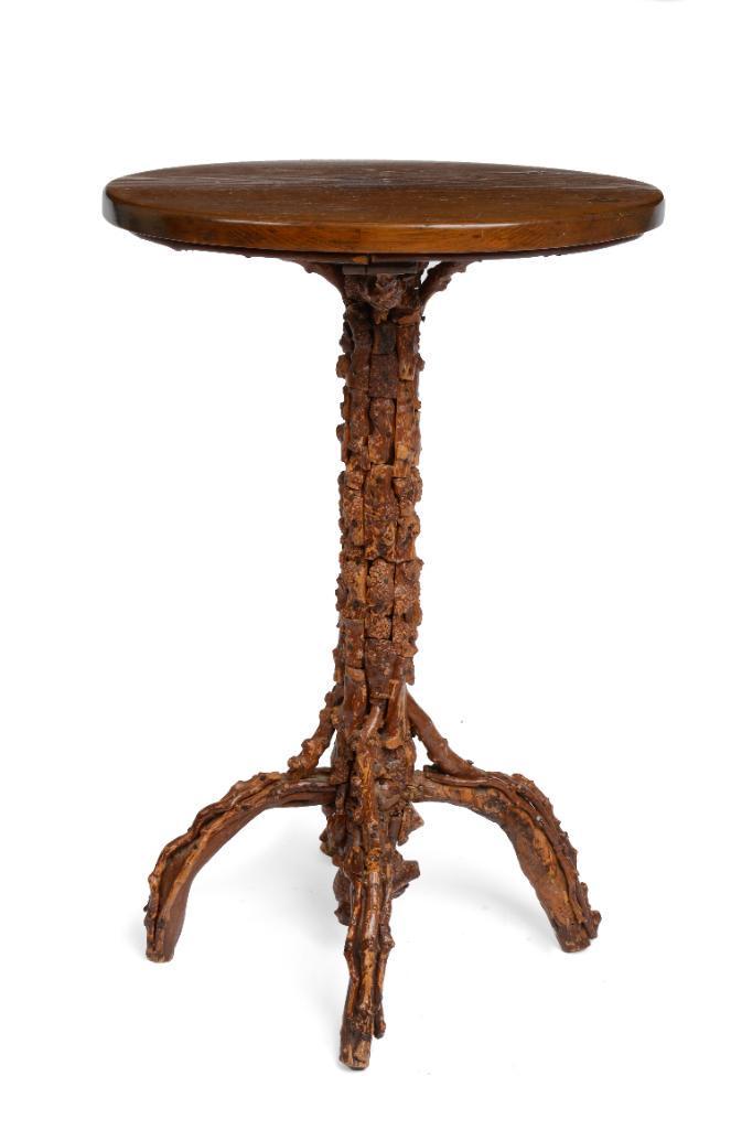 Adirondack Root and Burl Table. (1 of 3)