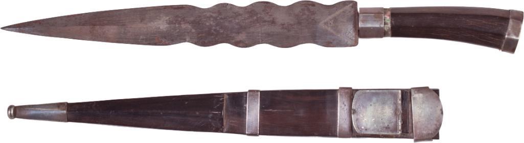 Filipino Silver Mounted Kris Dagger (1 of 5)