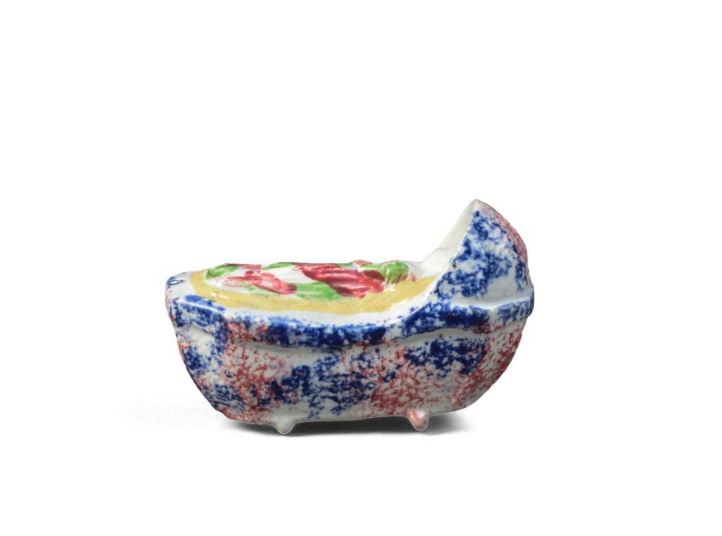 Staffordshire Prattware Spongeware. (1 of 4)