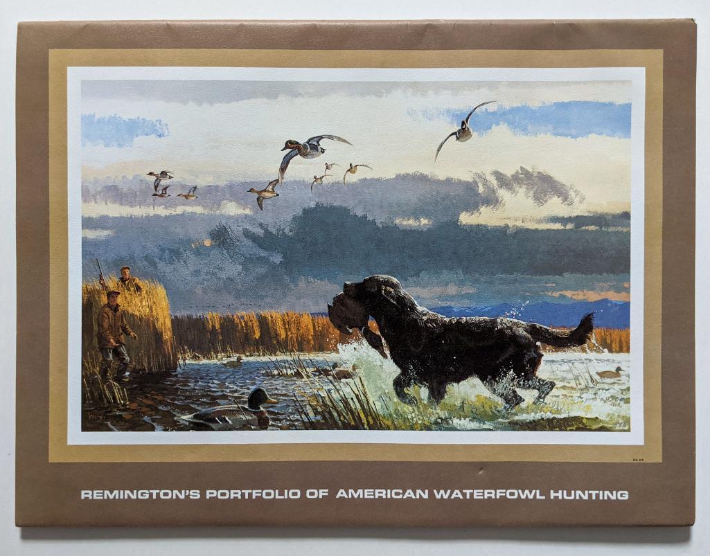 Remington's Portfolio of American Waterfowl Hunting. (1 of 5)