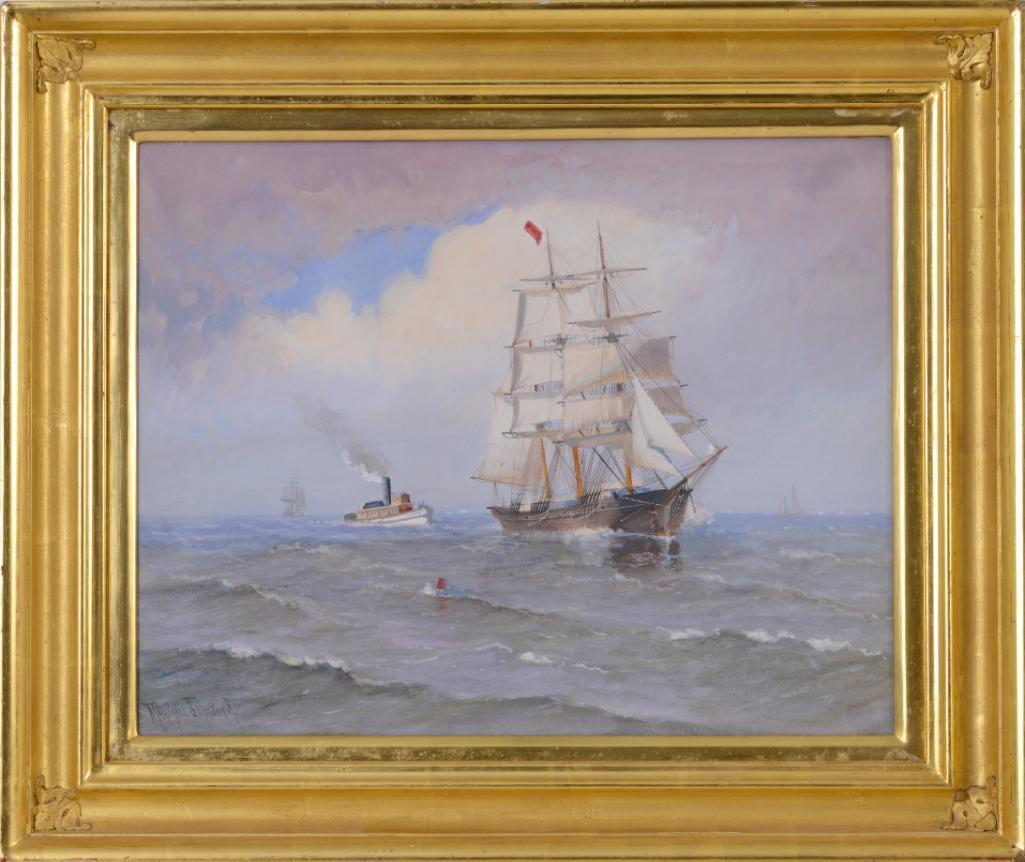 Marshall Johnson. "Dropping the Tow." (1 of 3)