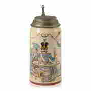 Mettlach 1 Liter Stein. (1 of 7)