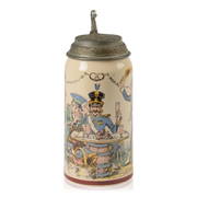 Mettlach 1 Liter Stein. (1 of 7)