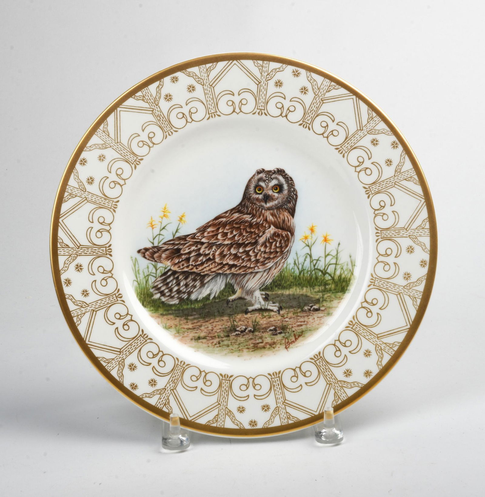 Eight Boehm Limited Issue Bird Plates. (1 of 5)