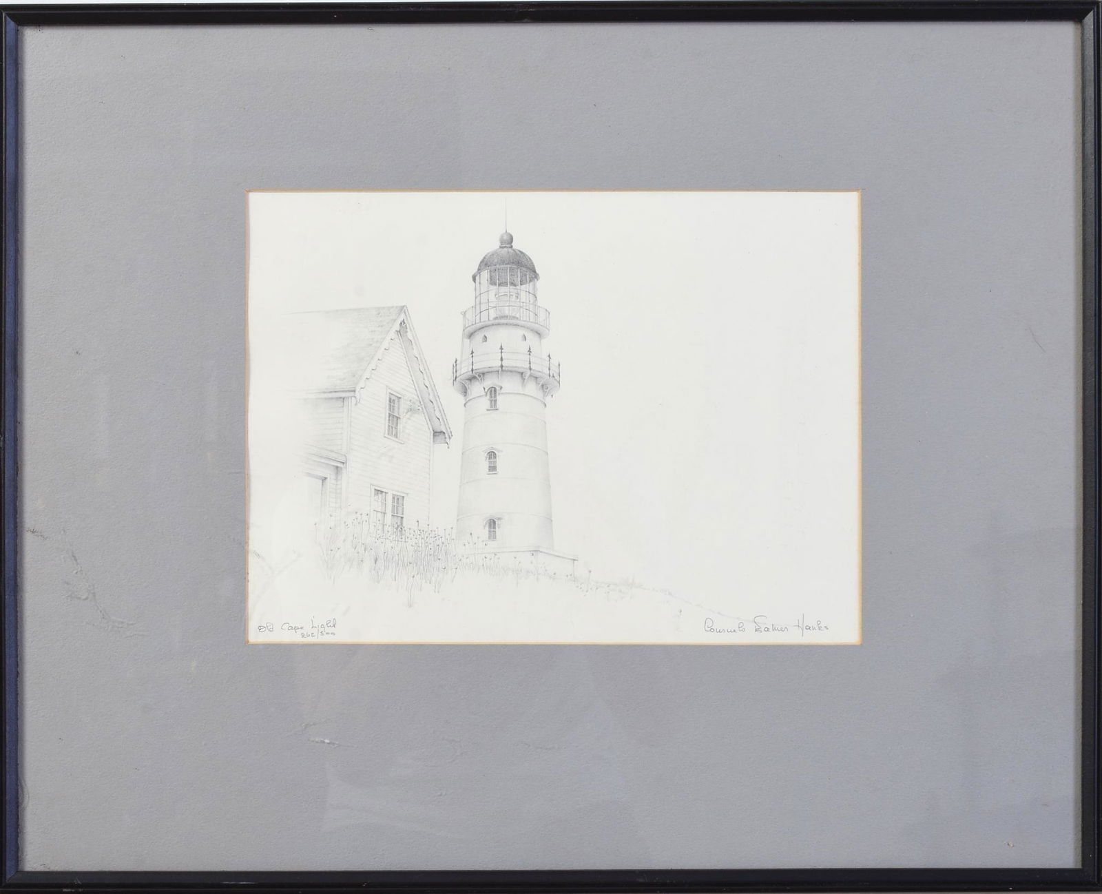 Print of Old Cape Light. (1 of 1)