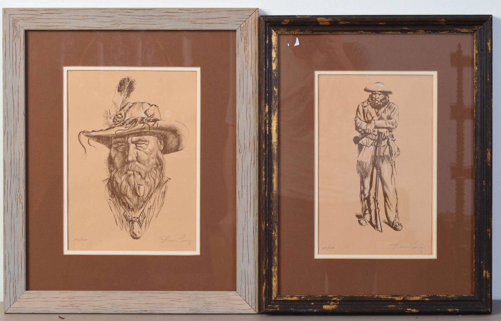 Three Steven Long Prints. (1 of 4)