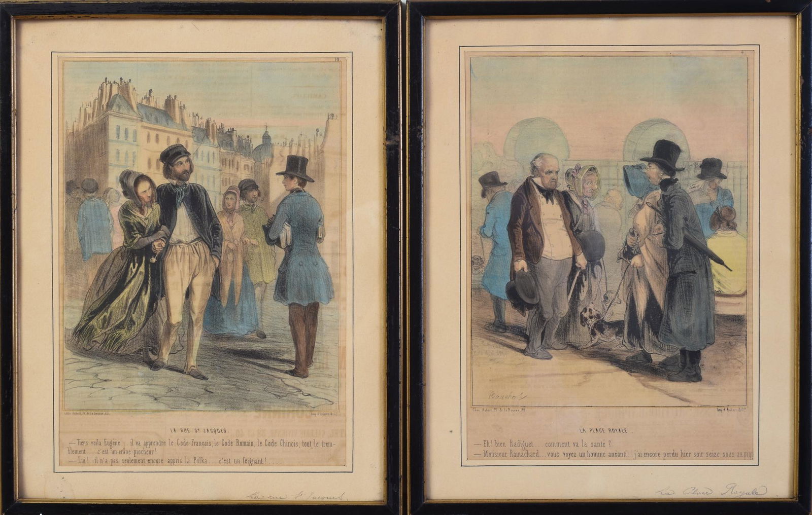 Five French Prints. (1 of 6)