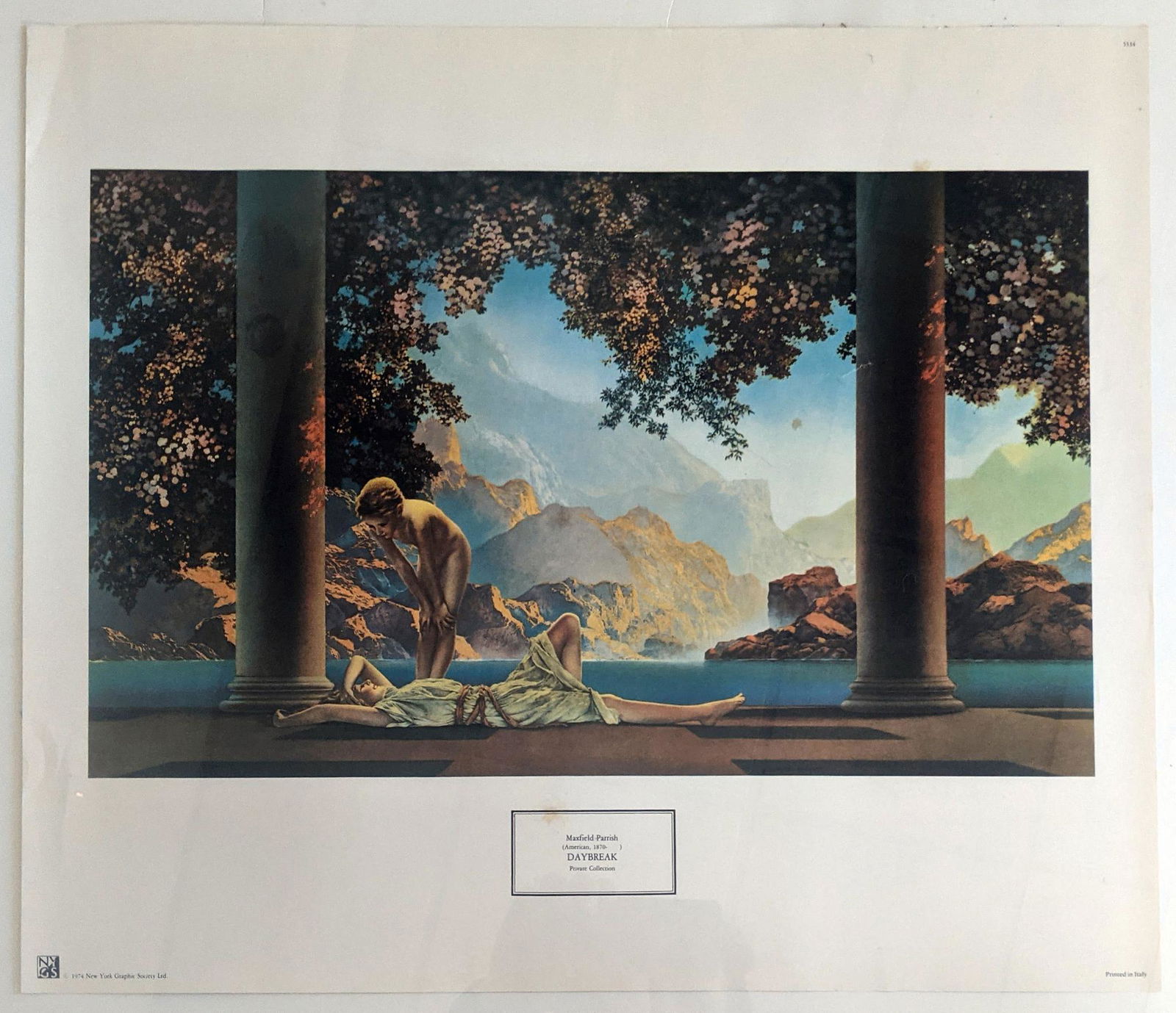 New York Graphic Society Maxfield Parish Print (1 of 1)