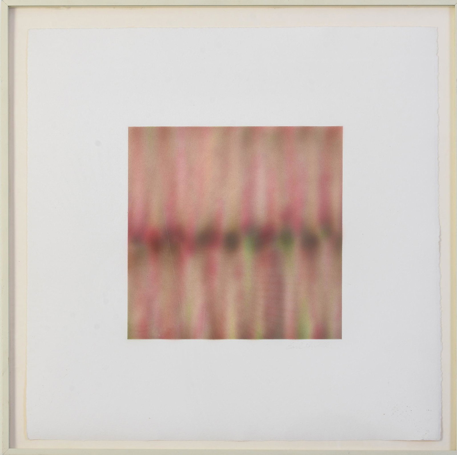 Giclee Print by Earl Powell.: Professionally framed, frame 17.25 inches square.