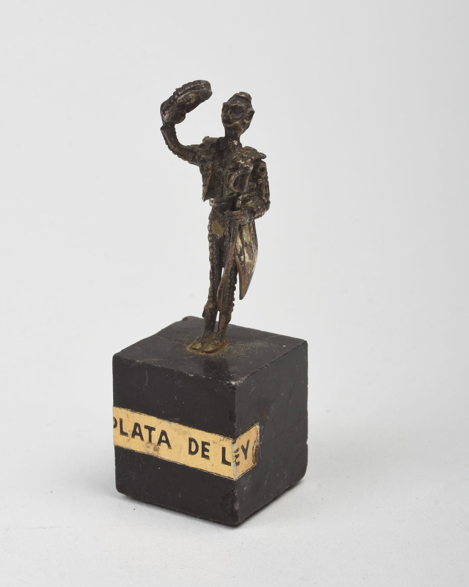 Vintage Sterling Silver Matador Figure.: Height on base 2.25 inches.