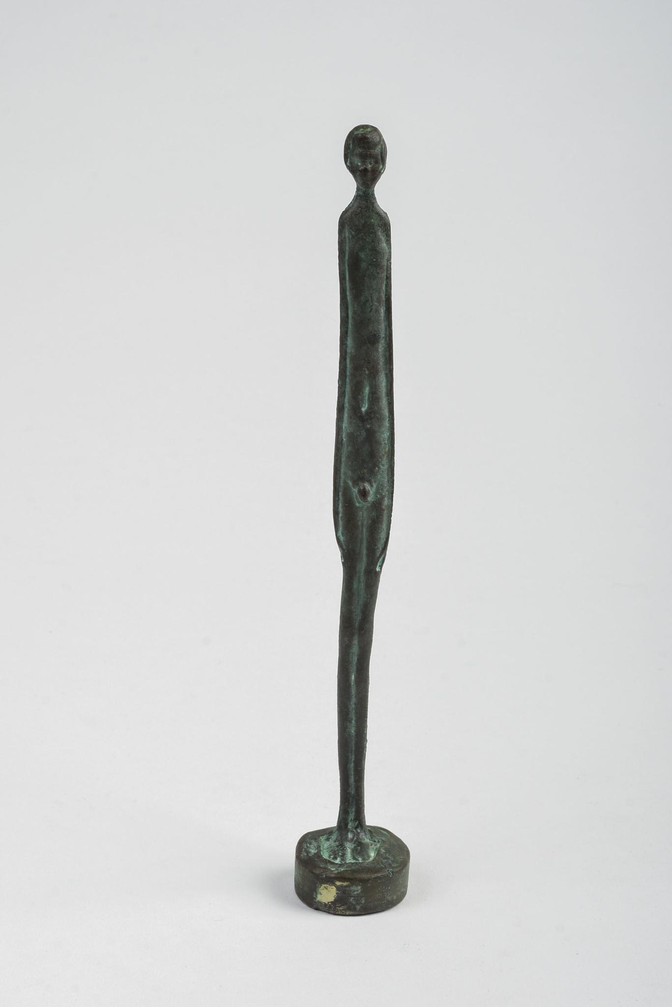 Small Etruscan Statue, After Shadow of the Evening.: Height 8.25 inches, 180 grams.